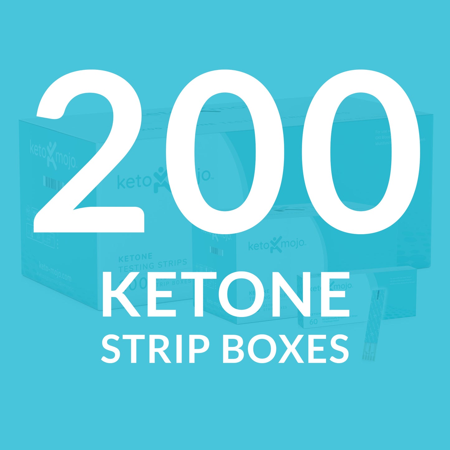 Mastercase Keton-Testtreifen (200 Stück)