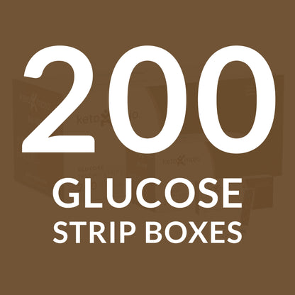 Bandelettes de test de glucose Mastercase (200 unités)
