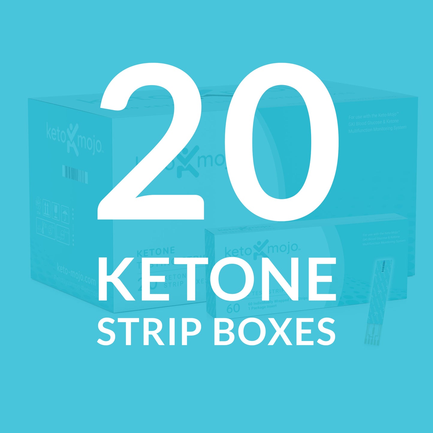 Inner Case Ketone Test Strips (20 units)